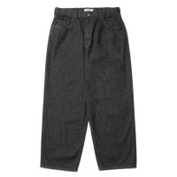 COOTIE PRODUCTIONS/5 Pocket Baggy Denim Pants（Black One Wash）［ワンウォッシュバギーデニムパンツ-23春夏］