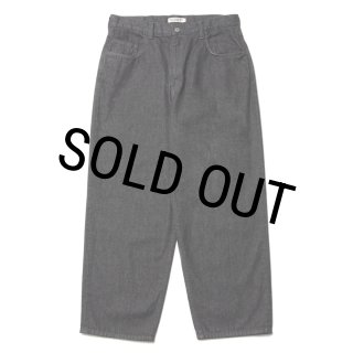 COOTIE PRODUCTIONS/5 Pocket Baggy Denim Pants（Black One