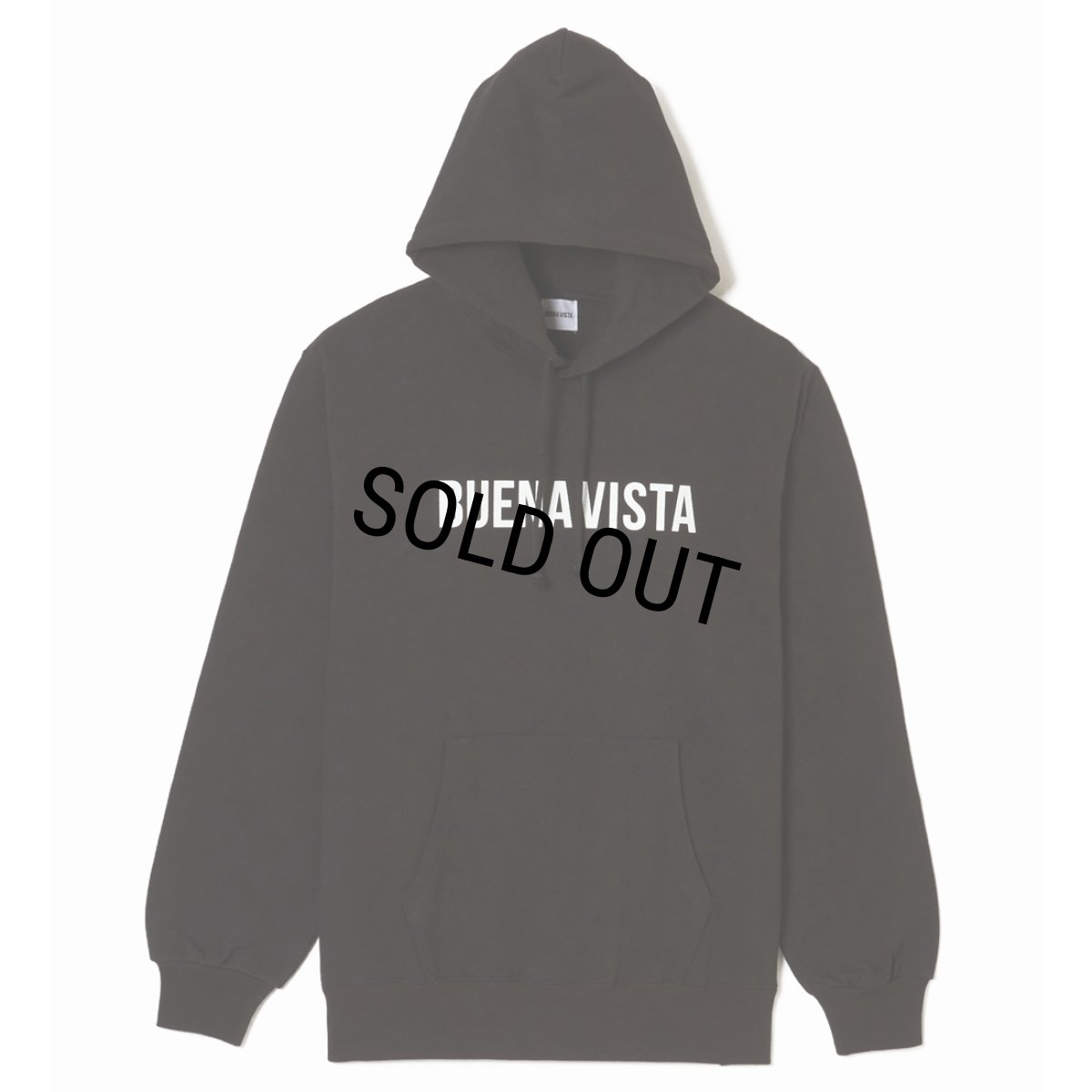 画像1: BUENA VISTA/BUENA VISTA LOGO HOODIE（BLACK）［プルオーバーパーカー-24春夏］ (1)