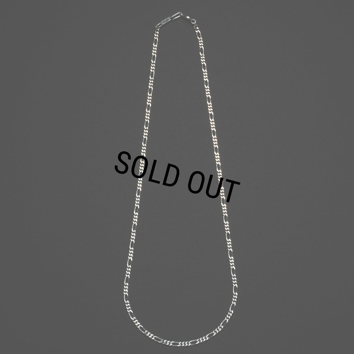 画像1: ANTIDOTE BUYERS CLUB/Figaro Narrow Chain(Silver) (1)