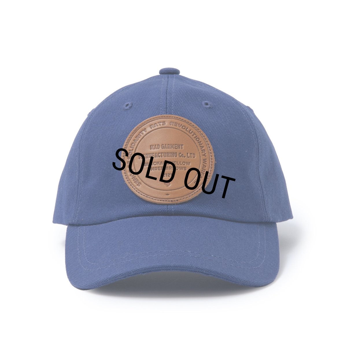 画像3: 【30%OFF】RATS/CANVAS LEATHER PATCH CAP（各色）［キャンバスレザーパッチキャップ-23秋冬］ (3)