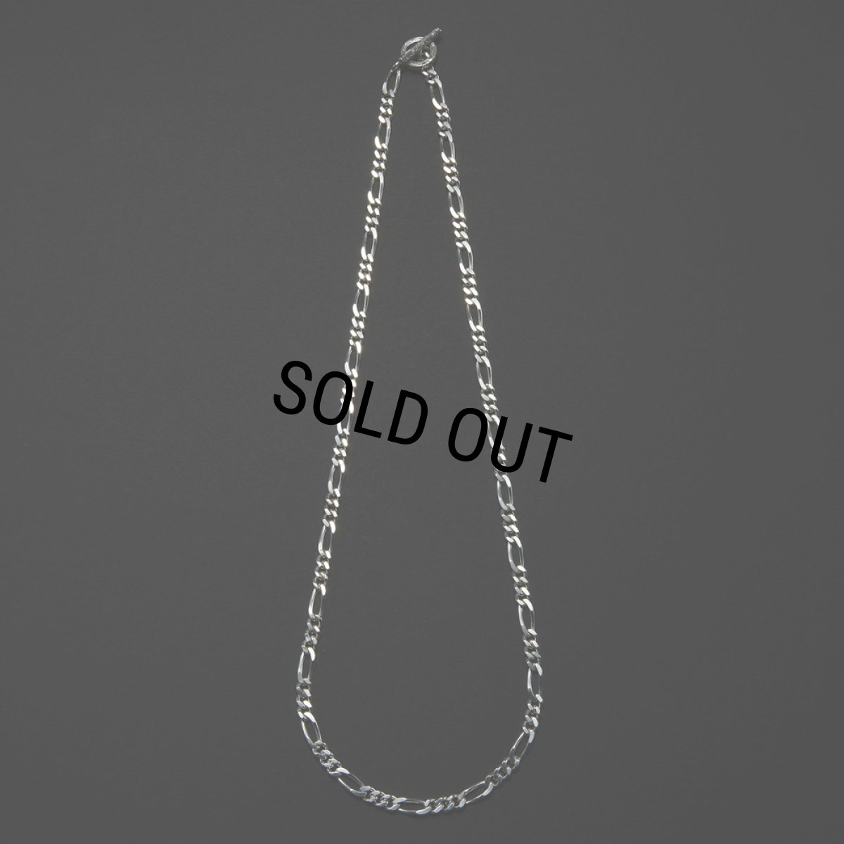 画像1: ANTIDOTE BUYERS CLUB/Figaro Wide Chain（Silver） (1)