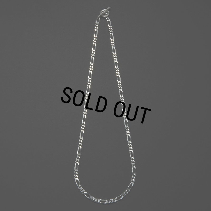 ANTIDOTE BUYERS CLUB/Figaro Wide Chain（Silver） - JONAS