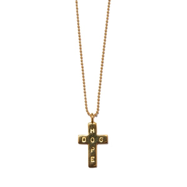 画像2: ROTTWEILER/LONG DOG CHAIN ROSARIO（GOLD）［ロングドッグチェーンロザリオ-24秋冬］
