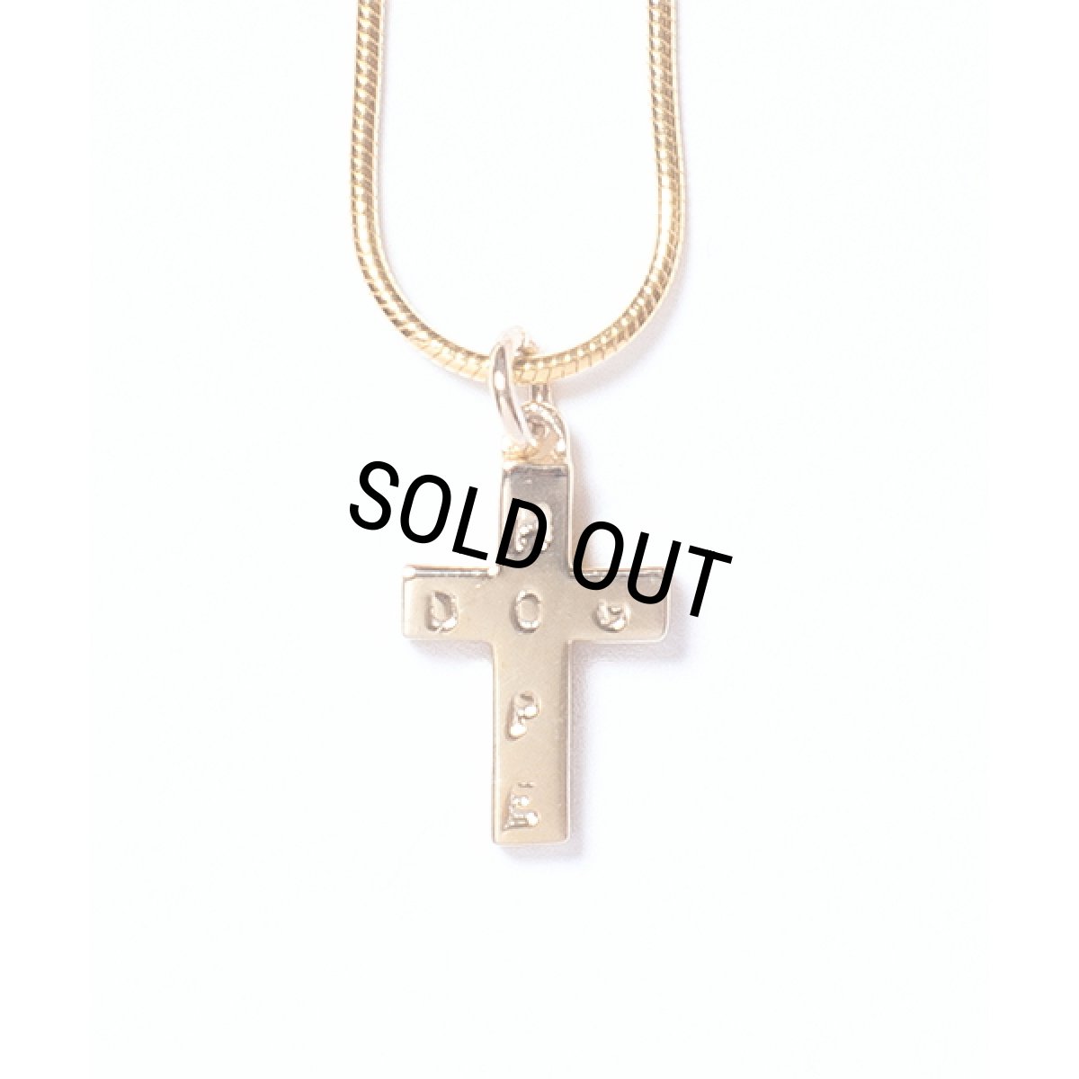 画像1: ROTTWEILER/CHAIN ROSARIO（GOLD）［チェーンロザリオ-24秋冬］ (1)