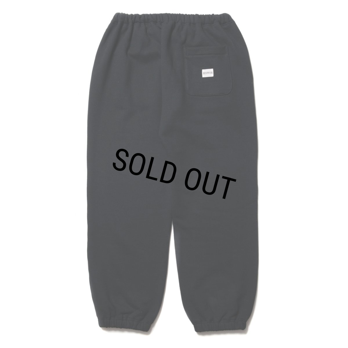 画像2: COOTIE PRODUCTIONS/Heavy Oz Sweat Easy Pants（COLLEGE）（Black）［スウェットイージーパンツ-23春夏］ (2)