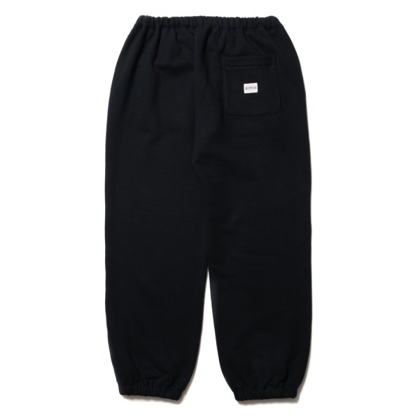 画像2: COOTIE PRODUCTIONS/Heavy Oz Sweat Easy Pants（COLLEGE）（Black）［スウェットイージーパンツ-23春夏］