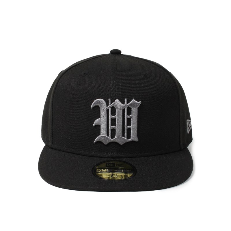 画像1: WACKO MARIA/NEW ERA / 59FIFTY（BLACK/GRAY）［B.Bキャップ-24秋冬］