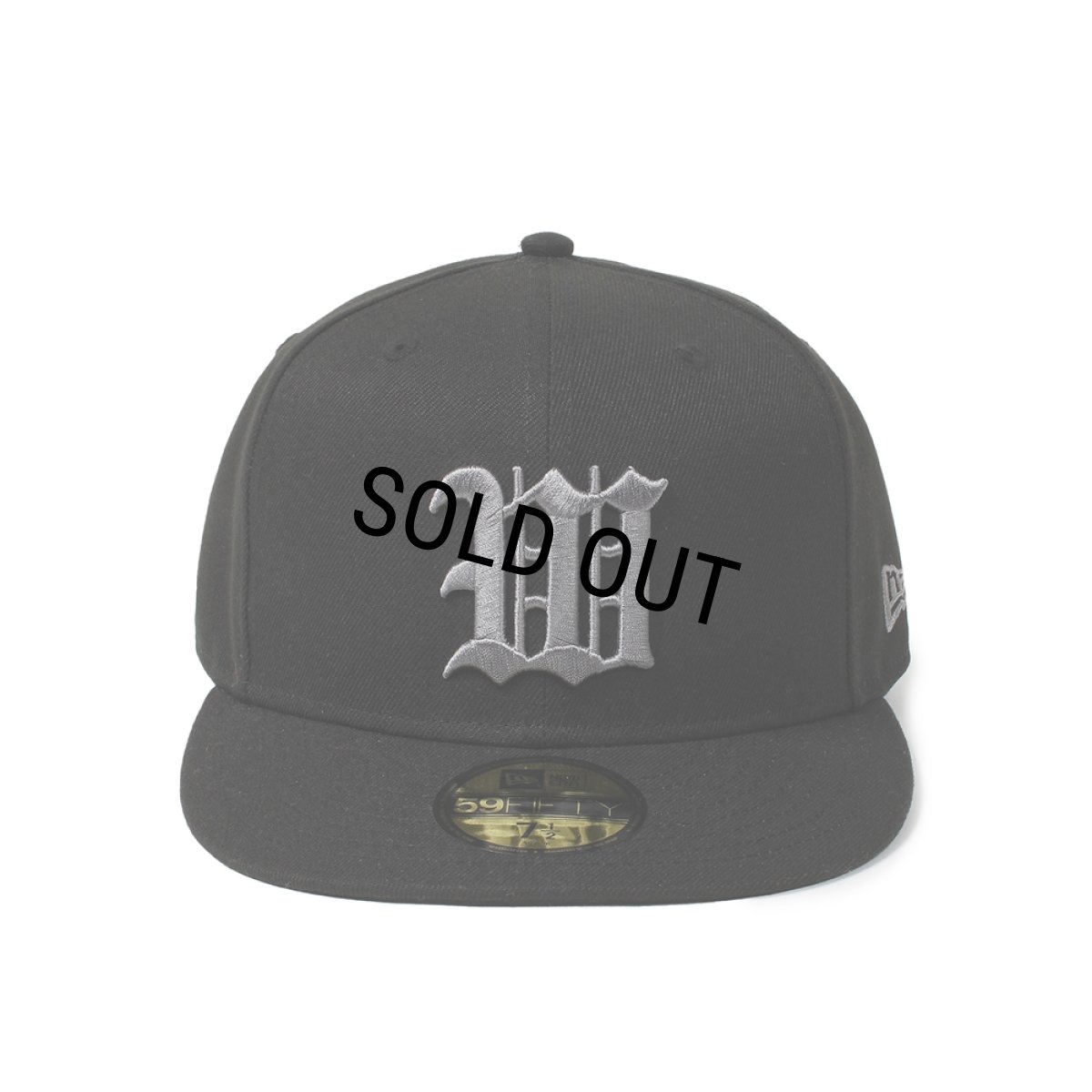 画像1: WACKO MARIA/NEW ERA / 59FIFTY（BLACK/GRAY）［B.Bキャップ-24秋冬］ (1)