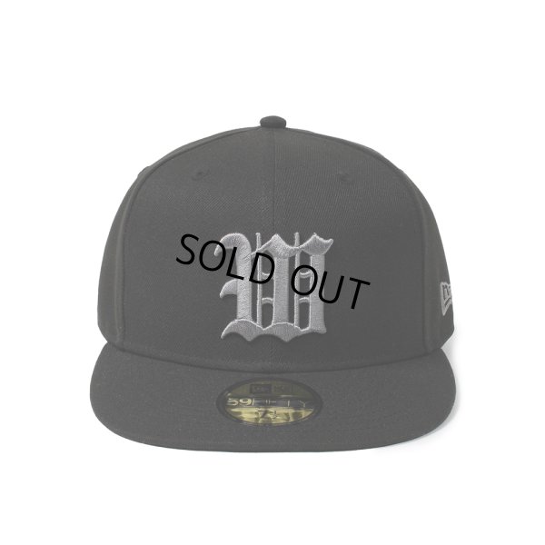 画像1: WACKO MARIA/NEW ERA / 59FIFTY（BLACK/GRAY）［B.Bキャップ-24秋冬］