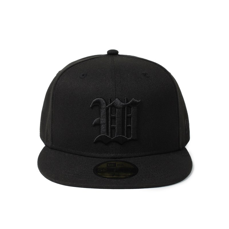 画像1: WACKO MARIA/NEW ERA / 59FIFTY（BLACK/BLACK）［B.Bキャップ-24秋冬］
