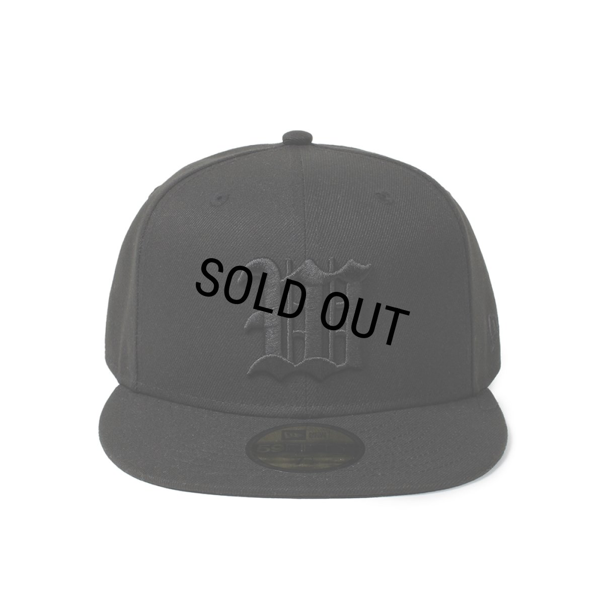 画像1: WACKO MARIA/NEW ERA / 59FIFTY（BLACK/BLACK）［B.Bキャップ-24秋冬］ (1)