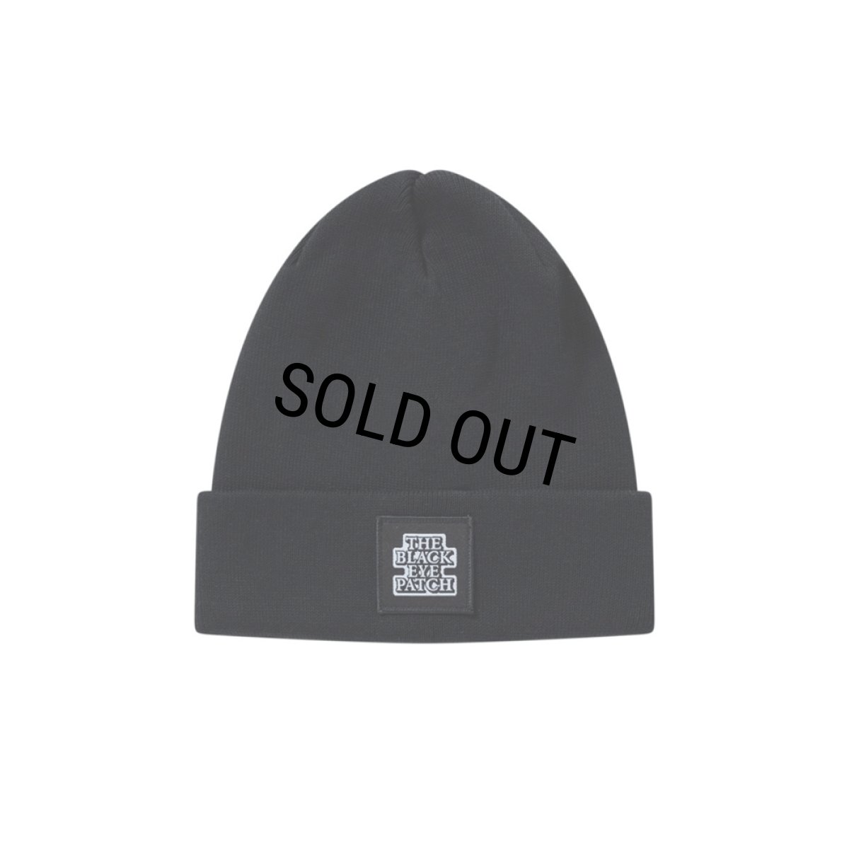 画像1: BlackEyePatch/OG LABEL PATCHED BEANIE（BLACK） (1)