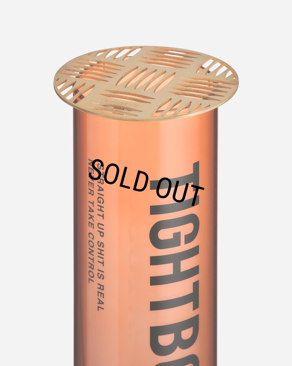 画像3: 【30%OFF】TIGHTBOOTH/GLASS INCENSE HOLDER（Clear Orange）［インセンスホルダー-24秋冬］ (3)