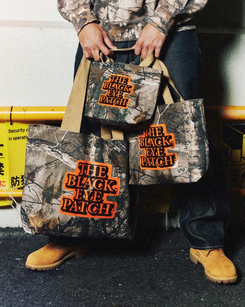 画像2: BlackEyePatch/OG LABEL SAFETY REAL TREE CAMO TOTE MEDIUM(MULTI)