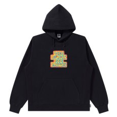 画像1: BlackEyePatch/THERMOGRAPHY OG LABEL HOODIE(BLACK) (1)