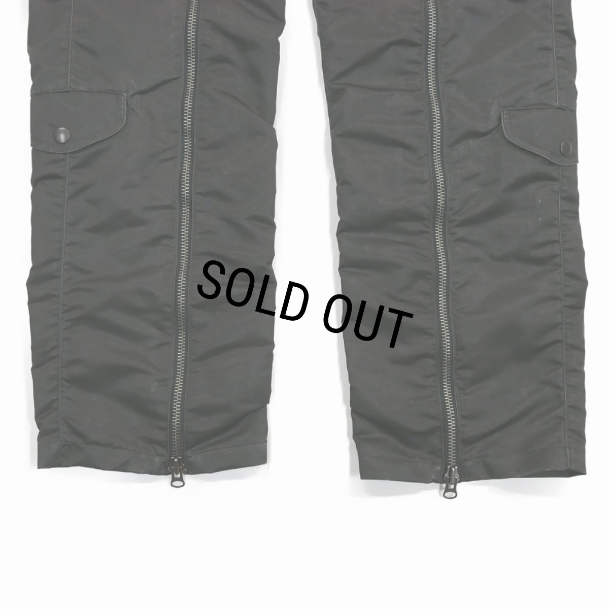 画像5: DAIRIKU/"Vincent" A-11 Nylon Pants（Black）［A-11ナイロンパンツ-25春夏］ (5)