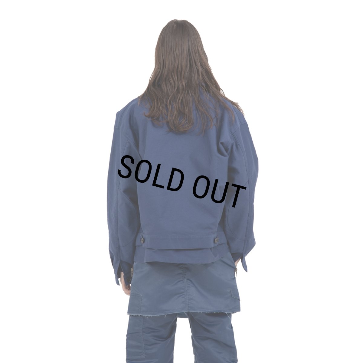 画像7: DAIRIKU/"Vincent" Docking French Work Jacket（Indigo）［ドッキングフレンチワークJKT-25春夏］ (7)