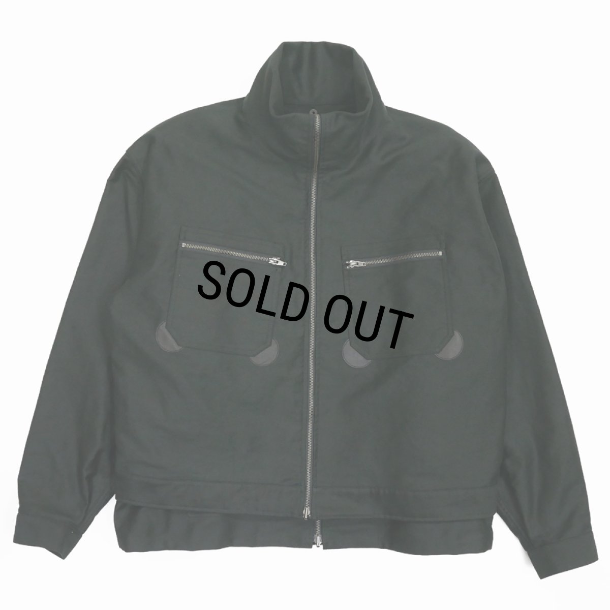 画像1: DAIRIKU/"Vincent" Docking French Work Jacket（Black）［ドッキングフレンチワークJKT-25春夏］ (1)