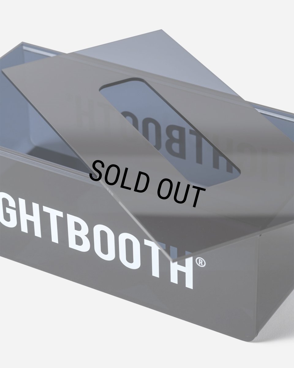 画像4: TIGHTBOOTH/TISSUE BOX CASE（Clear Black）［ティッシュボックスケース-24秋冬］ (4)