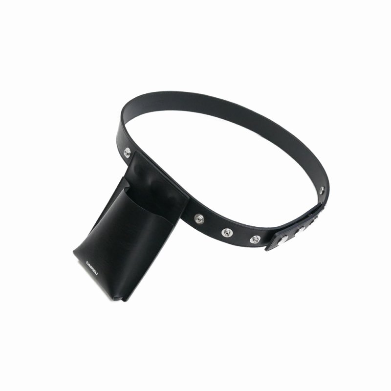 画像1: 【30％OFF】DAIRIKU/Studs Velt with Holder Bag（Black）［スタッズベルトwithホルダーバッグ-25春夏］