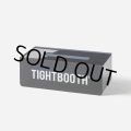 TIGHTBOOTH/TISSUE BOX CASE（Clear Black）［ティッシュボックスケース-24秋冬］