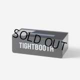 TIGHTBOOTH/TISSUE BOX CASE（Clear Black）［ティッシュボックスケース-24秋冬］