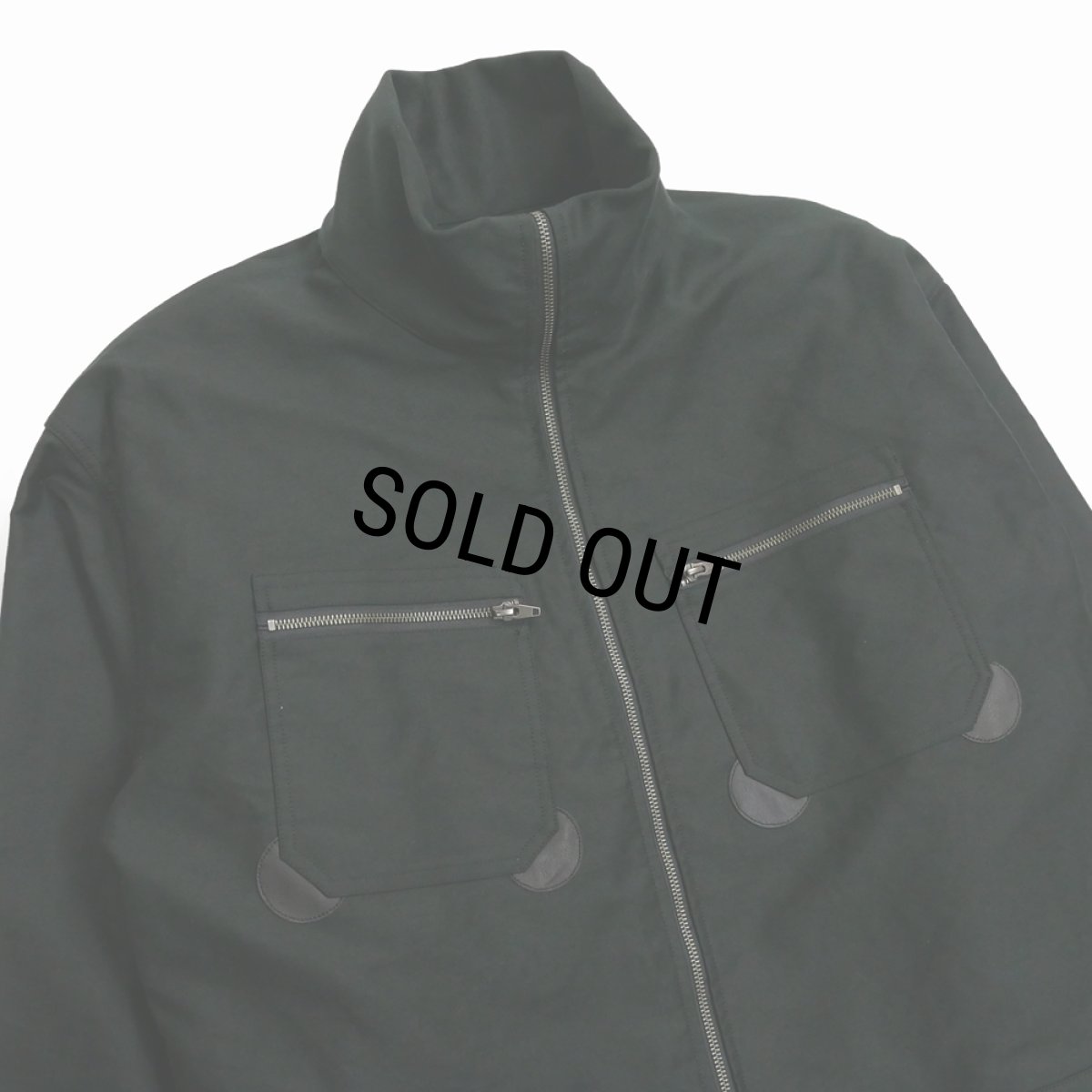 画像3: DAIRIKU/"Vincent" Docking French Work Jacket（Black）［ドッキングフレンチワークJKT-25春夏］ (3)