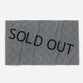 TIGHTBOOTH/CHECKER PLATE JAQUARD BATH TOWEL（Black）［バスタオル-24秋冬］
