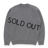 RATS/FLEECE CREW NECK SWEAT（CHARCOAL）［クルーネックスウェット-24秋冬］