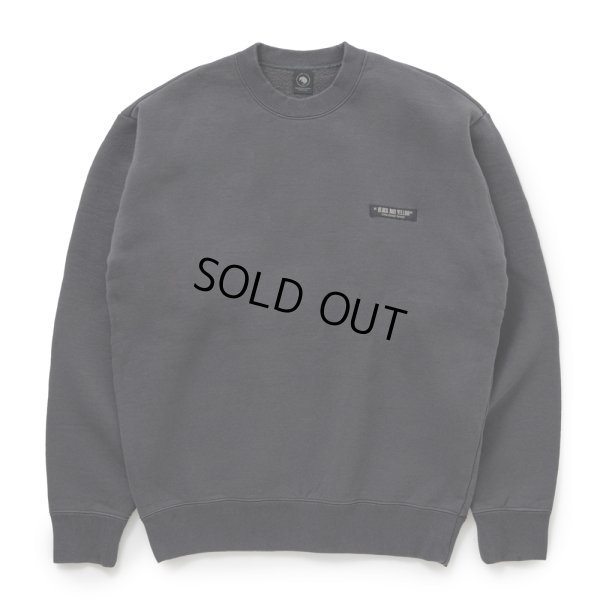 画像1: RATS/FLEECE CREW NECK SWEAT（CHARCOAL）［クルーネックスウェット-24秋冬］