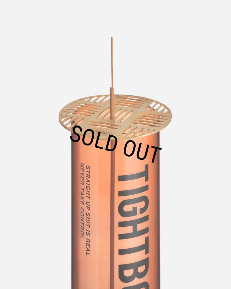 画像4: 【30%OFF】TIGHTBOOTH/GLASS INCENSE HOLDER（Clear Orange）［インセンスホルダー-24秋冬］ (4)