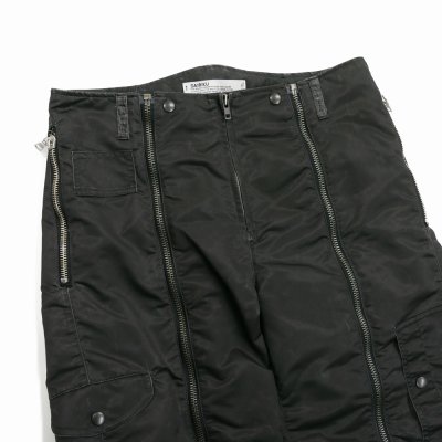 画像3: DAIRIKU/"Vincent" A-11 Nylon Pants（Black）［A-11ナイロンパンツ-25春夏］