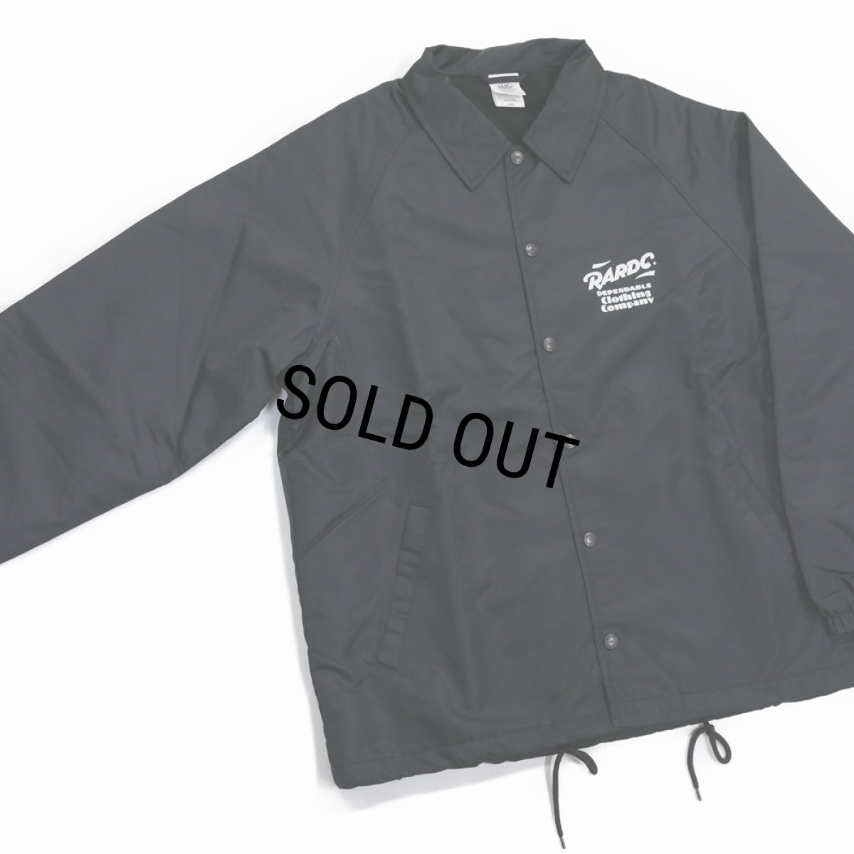 画像3: 【30%OFF】ROUGH AND RUGGED/WIND BRAKER（BLACK）［ウインドブレーカー-25春夏］ (3)