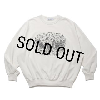 COOTIE PRODUCTIONS/Print Sweat Crew（Magical Design）（Off Ivory