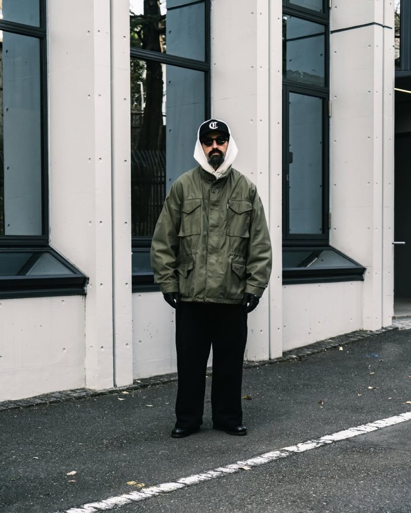 画像2: COOTIE PRODUCTIONS/Error Fit M-65 Field Jacket（Olive）［エラーフィットM-65 JKT-24秋冬］