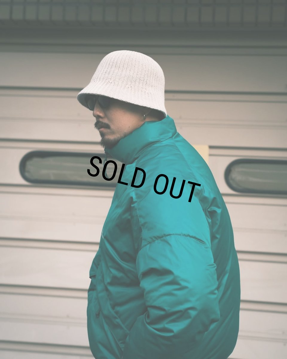 画像3: COOTIE PRODUCTIONS/Rib Stitch Knit Crusher Hat（Ivory）［クラッシャーハット-24秋冬］ (3)