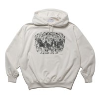 COOTIE PRODUCTIONS/Print Sweat Hoodie（Magical Design）（Off Ivory）［スウェットフーディー-25春夏］