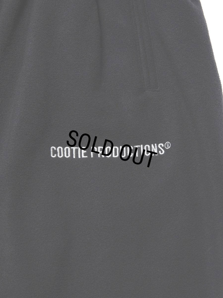画像3: COOTIE PRODUCTIONS/Fleece Wide Easy Pants（Black）［フリースワイドイージーパンツ-25春夏］ (3)