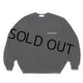 COOTIE PRODUCTIONS/Fleece Sweat Crew（Black）［フリースクルー-25春夏］
