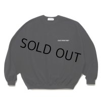 COOTIE PRODUCTIONS/Fleece Sweat Crew（Black）［フリースクルー-25春夏］