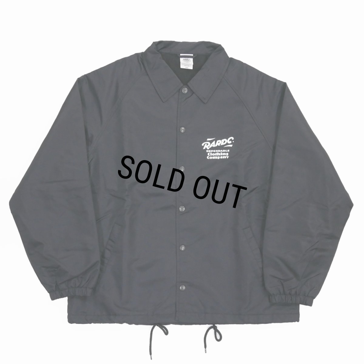 画像2: 【30%OFF】ROUGH AND RUGGED/WIND BRAKER（BLACK）［ウインドブレーカー-25春夏］ (2)