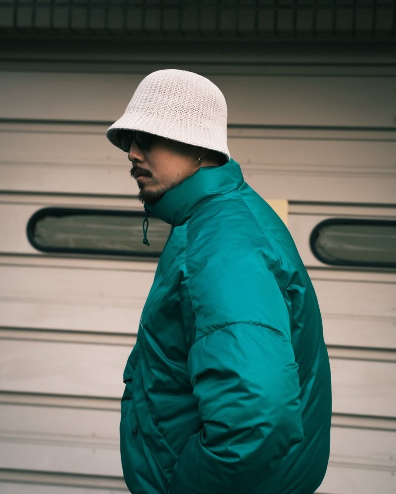 画像3: COOTIE PRODUCTIONS/Rib Stitch Knit Crusher Hat（Ivory）［クラッシャーハット-24秋冬］