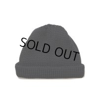 COOTIE PRODUCTIONS/Lowgauge Roll Up Beanie（Black）［ロールアップビーニー-25春夏］