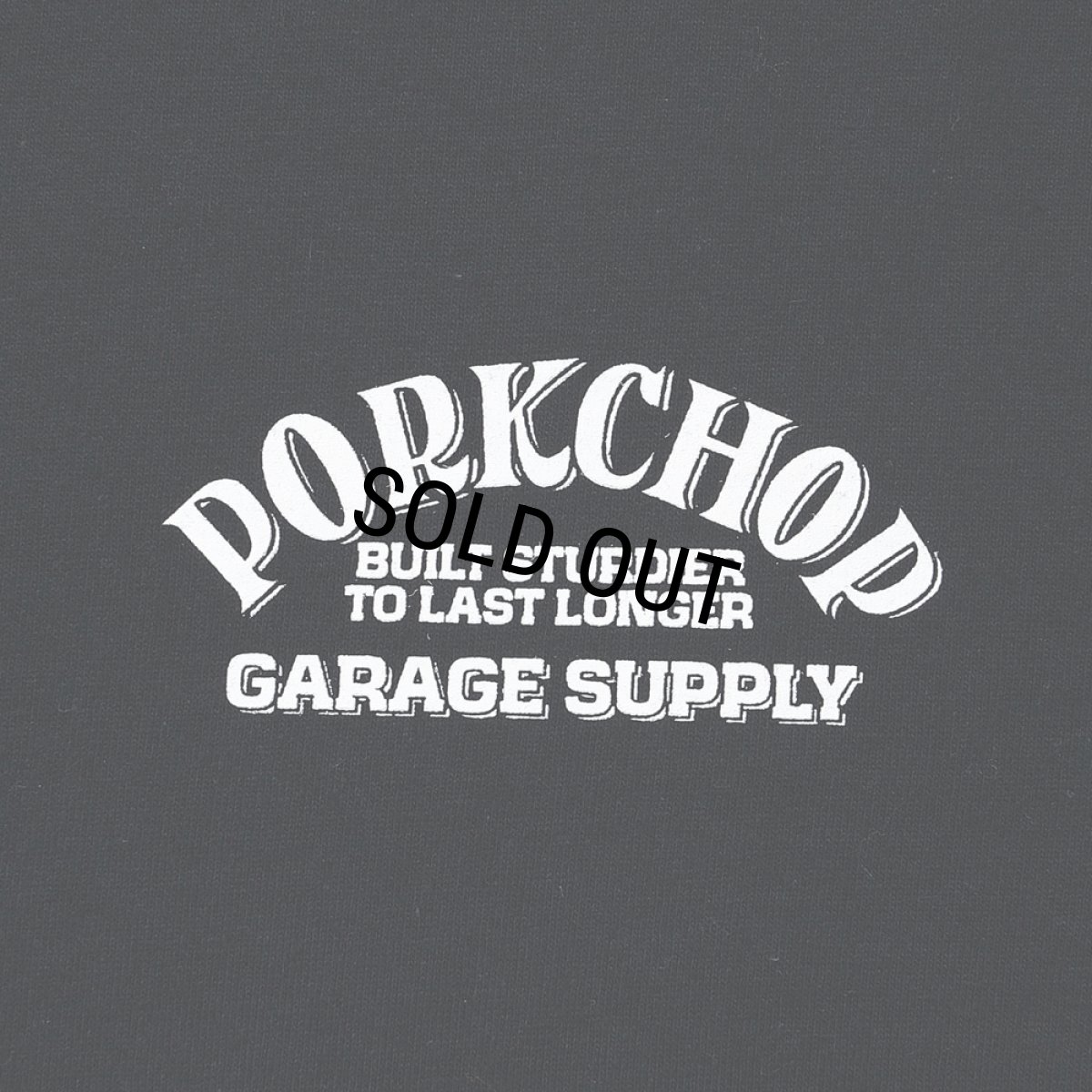 画像4: PORKCHOP/FIRE UP L/S TEE（BLACK）［プリント長袖T-24秋冬］ (4)