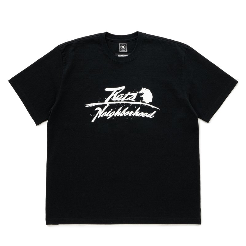 画像1: RATS/20th RATS×NEIGHBORHOOD TEE（BLACK）［プリントT-25春夏］