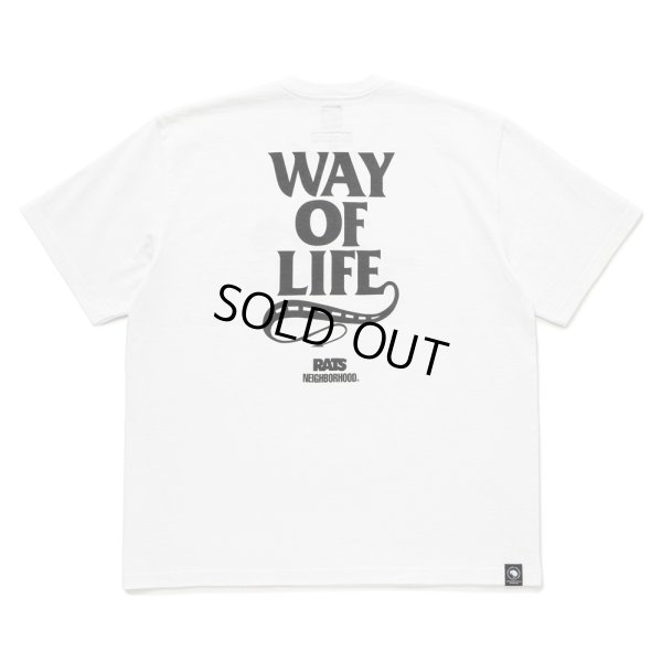 画像1: RATS/20th RATS×NEIGHBORHOOD TEE（WHITE）［プリントT-25春夏］