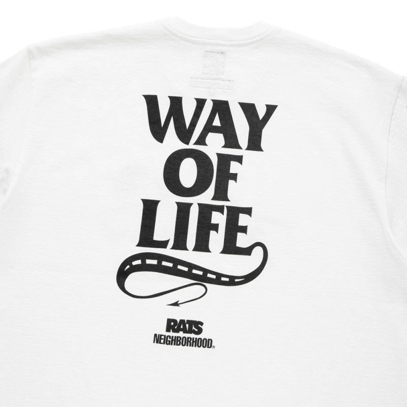画像3: RATS/20th RATS×NEIGHBORHOOD TEE（WHITE）［プリントT-25春夏］