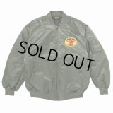 PORKCHOP/FIRE UP MA-1 JACKET（OLIVE）［MA-1 JKT-24秋冬］