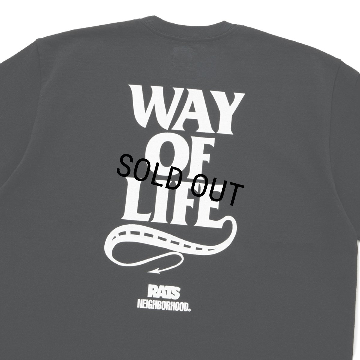 画像5: RATS/20th RATS×NEIGHBORHOOD TEE（BLACK）［プリントT-25春夏］ (5)